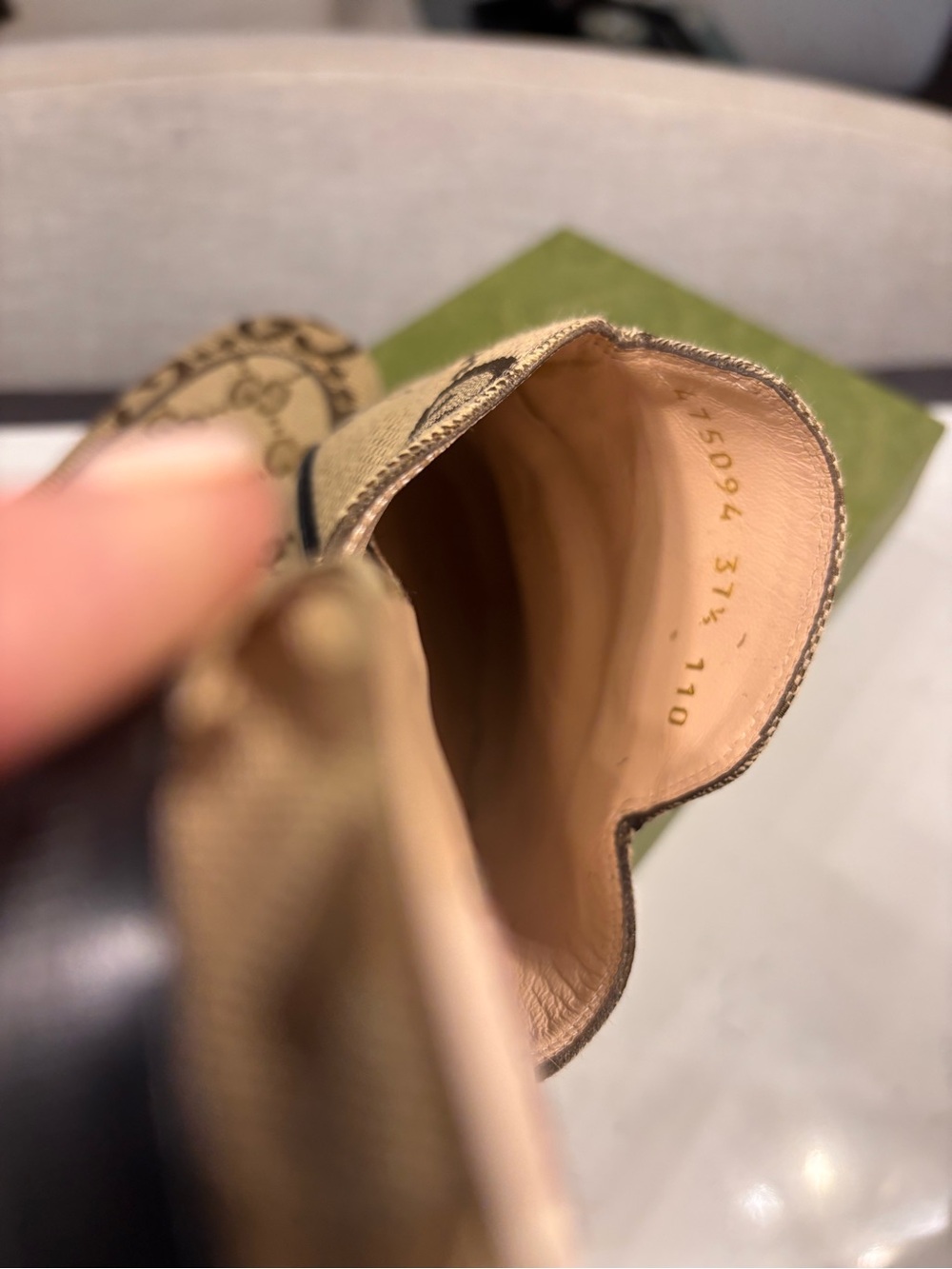 Gucci Jumbo GG Princetown Mules 7 1/2 - Picture 6 of 6